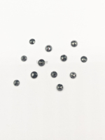 Diamantes Sueltos Naturales de Excelente Calidad, Corte Pera, Color Negro Salpimienta, Facetados, de 2.5-4mm para Joyería, por Lustre