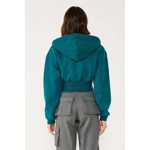 Sudadera con capucha y cremallera 100% poliéster para uso diario - Product Image 6