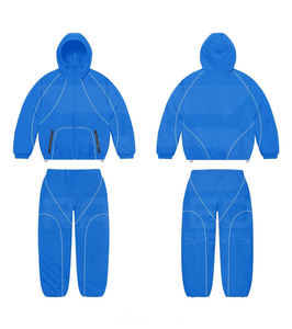 Chaqueta Cortavientos Deportiva Personalizada para Hombre, Informal, de Maternidad, con Paneles Reflectantes, Multicolor, OEM, para Entrenamiento - Product Image 4