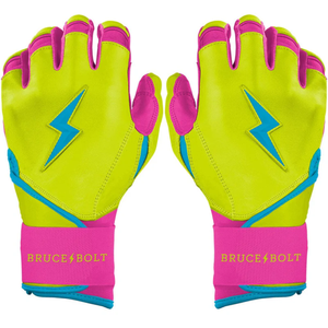 Vente flash : Gants de frappe pour adultes respirants et ambidextres de style Bruce Bolt, en cuir de qualité supérieure, néoprène, fermeture à boucle auto-agrippante - Product Image 1