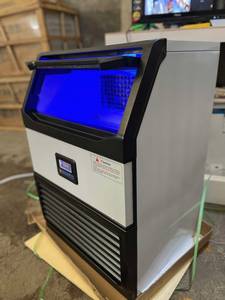 Máquina para Hacer Hielo Comercial al Mejor Precio del Mercado, Máquina de Hielo de Acero Inoxidable de 110 kg con Pantalla Digital y Luz LED - Product Image 5