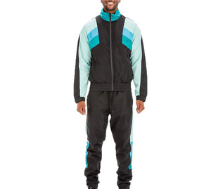 Ensemble de survêtement d'hiver personnalisé pour hommes 2026 en gros – Jogger en nylon et coupe-vent en polyester – Vêtements de sport personnalisables pour hommes - Product Image 2