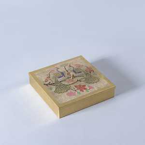 Boîtes de rangement décoratives en laiton faites à la main - Product Image 3