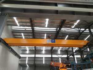 Nhiệm vụ nặng nề 5 tấn <span class=keywords><strong>EOT</strong></span> cầu cẩu hiệu suất cao công nghiệp trên không thiết bị nâng hạ cho kho factorie và cung cấp số lượng lớn - Product Image 3