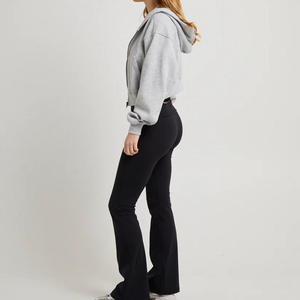 TRADEEM SPORTS Sweat à capuche entièrement zippé personnalisé avec logo, 500 GSM, coton épais, double couche, respirant, séchage rapide, avec poche - Product Image 2