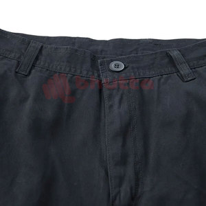 Premium Men's <b>Cargo</b> Shorts Solid Pattern Lightweight 100% Cotton Fabric with Zipper for Casual Outdoor Activities - Product Image 6