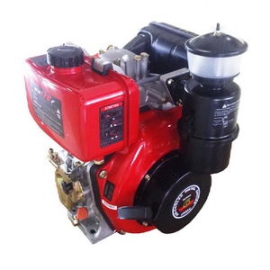 Moteur diesel monocylindre 4 temps W178Fe, démarrage électrique, 25 mm, refroidissement par air, démarrage par lanceur, compatible marine, réf. 141704 - Product Image 1