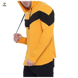 Vêtements pour hommes d'usine 380gsm sweat à capuche personnalisé lourd 100% coton noir vierge polaire pulls à capuche sweat-shirt surdimensionné pour hommes - Product Image 4