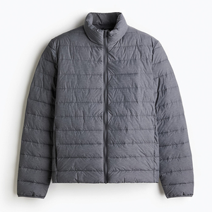 Nueva Chaqueta de Invierno para Hombre, Gruesa, Cálida, Acolchada, Informal, con Parches, para Exteriores, Corta, Resistente al Viento, con Cremallera, Estampada, Talla Grande - Product Image 4