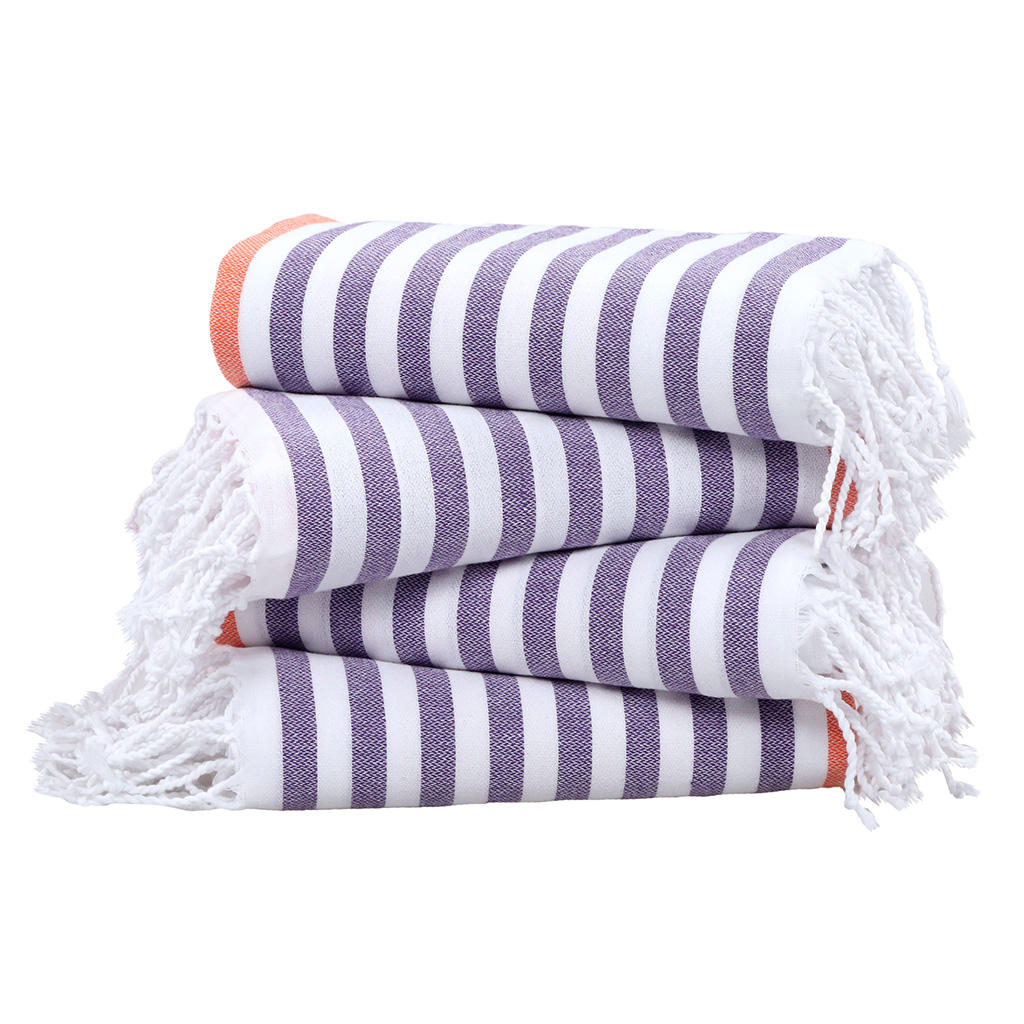 สีส้มสีม่วงเข้ม