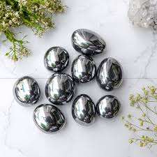 Piedra pulida ELITE shungite, piedras caídas naturales, ELITE, curación, caída a granel - Product Image 2