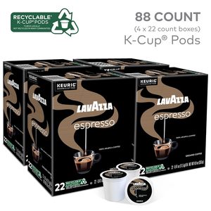 Lavazza Espresso, Cápsulas Individuales Keurig K-Cup, Café Tostado Medio, Caja de 88 Unidades - Product Image 5