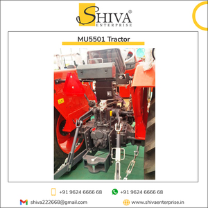 Kubota 55HP tracteur agricole 4WD hydraulique double effet direction assistée 65 litres réservoir de carburant utilisé condition noyau moteur composant - Product Image 2