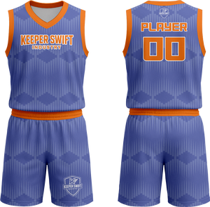 Uniforme de Baloncesto Hecho en Pakistán, Camiseta de Equipo y Pantalones Cortos de Sublimación, Uniforme de Baloncesto con Color Personalizado - Product Image 1