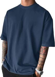 เสื้อยืดแฟชั่นบุรุษ เสื้อยืดออกกำลังกายแขนสั้น แห้งเร็ว น้ำหนักเบา คอกลม - Product Image 5