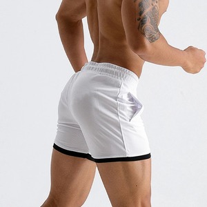 กางเกงวิ่งจ๊อกกิ้งผ้าลินินลำลองระบายอากาศได้ดีของผู้ชายกางเกงแฟชั่นสตรีทแวร์ลายสีพื้นพร้อมบริการ OEM - Product Image 1