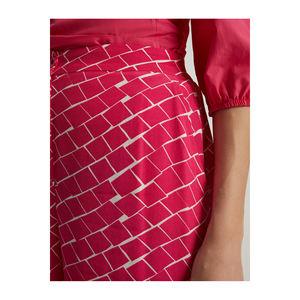 Pantalon et pantalon large à motifs en viscose pour femmes BGN S23P362 - Product Image 5