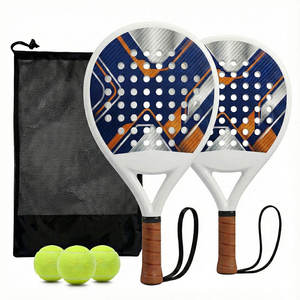 Raquette de paddle-tennis en fibre de carbone 12k 18k 24k, noyau en mousse EVA Memory Flex, logo personnalisé, forme diamant 16x19 - Product Image 2