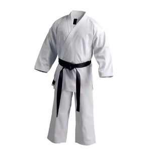 Meilleure vente en gros uniforme de karaté hommes femmes costumes d'arts martiaux professionnels unisexe combat uniforme en coton avec logo personnalisé - Product Image 2