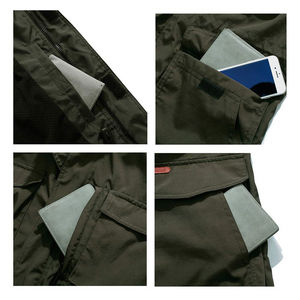 Veste imperméable américaine détachable pour hommes avec capuche Hiking Camping Work veste coupe-vent pour hommes - Product Image 3