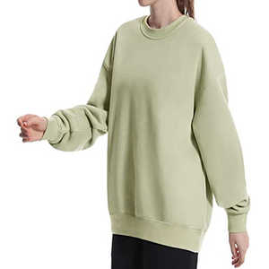 Sudaderas de mujer ligeras antipilling, cómodas con logotipo frontal OEM personalizado para el invierno - Product Image 4