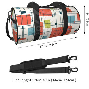 Bolsa Deportiva de Viaje Plegable de Poliéster con Cierre, Diseño Moderno, Venta al Por Mayor, Logotipo Personalizado - Product Image 4