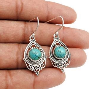 Magical Pink Color Wholesale High Quality Natural <b>Rose</b> <b>Quartz</b> Gemstone 925 Sterling Silver <b>Earrings</b> Women Fashion Fine Jewelry - Product Image 5