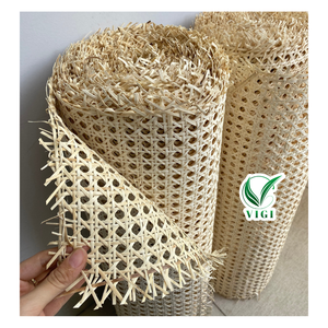 Hoja de cincha de caña de ratán hecha a mano de Vietnam para reparación de sillas Vintage y proyectos de muebles de mimbre - Product Image 2