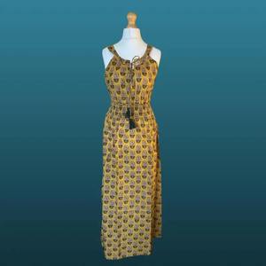 Robe indienne en coton imprimé floral tenue de fête d'été pour les femmes Style Boho robe de cadeau de mariée personnalisée en solde - Product Image 2