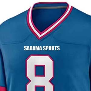 ชุดกีฬาทีมอเมริกันฟุตบอลเสื้อทีมและกางเกงผ้าระบายอากาศทนทานสำหรับฝึกซ้อมและจับคู่ - Product Image 4