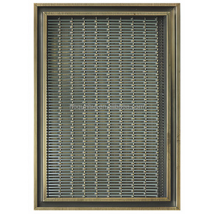 <span class=keywords><strong>Antique</strong></span> Bronze Cho Cũ Xây Dựng Trang Trí Dệt Dây Lưới Leed Không Gian Phân Vùng Nghệ Thuật Cài Đặt Lưới - Product Image 5