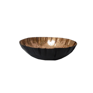 Superb Quality Metal Round Shaped <b>Serving</b> Salad <b>Bowl</b> <b>White</b> Wash <b>Serving</b> <b>Bowl</b> for Kitchen & Tabletop Decoration Handmade - Product Image 4