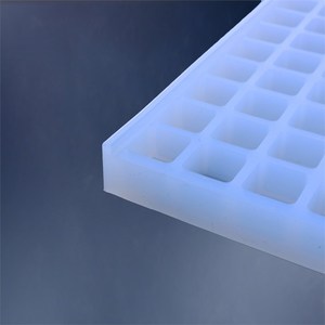 Molde Cuadrado de Silicona para Caramelos, 2.5mL y 266 Cavidades, Cavidades Individuales para Producción en Talleres de Dulces, Bandeja Rectangular - Product Image 5