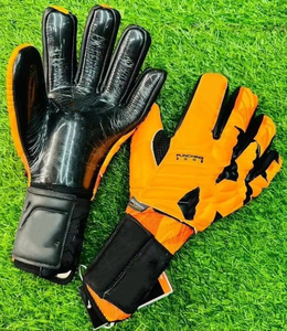 Guantes de Portero de Fútbol para Niños y Jóvenes, Profesionales, de Látex Transpirable, con Cierre de Cordones, Correa de Muñeca Ajustable, Impermeables, Dedos Completos - Product Image 4