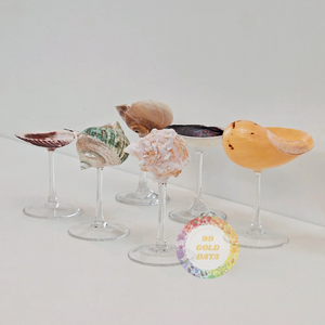 แก้วไวน์เปลือกหอยมาร์ตินี่ทำด้วยมือของขวัญสุดสร้างสรรค์ & ของตกแต่งงานแต่งงานเปลือกหอย0084935825297งานฝีมือ - Product Image 3