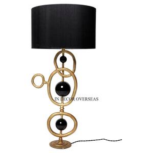 Lámpara de pie y mesa de diseñador único de Metal chapado en oro de alta calidad más exigente, decoración del hogar, suministro de accesorios de iluminación de lujo - Product Image 6