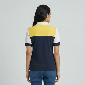 Chemises pour femmes en coton 100% respirant et écologique, à manches courtes, col bouffant, vêtements décontractés, vente en gros - Product Image 4