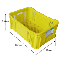 Caisse de manutention en plastique moulé par injection, robuste, empilable et emboîtable, grande capacité, personnalisée, pour le stockage logistique, marque Liyang