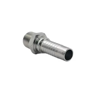 高品质镀锌管配件液压碳钢美国锥管外螺纹NPTF软管配件15611