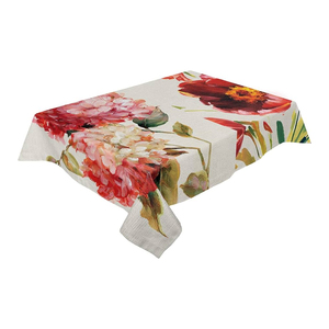 Estilo moderno Hermoso diseño bordado 100% Manteles de algodón puro Fabricante indio - Product Image 1