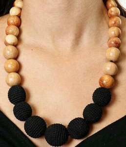 Más vendidos bohemio Vintage DIY Irregular collar de mujer encanto cuentas de resina declaración accesorios Ángel inspirado al por mayor - Product Image 3