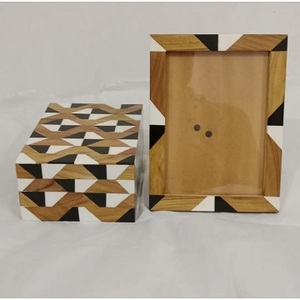 Wood & Resin Drink Coasters for Bar Tea <b>Beer</b> Coffee Anti Slip Sublimation Pads Tabletop Eco-friendly Square Round Coasters <b>Mats</b> - Product Image 4