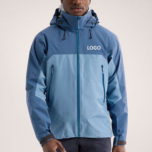 Veste Softshell Légère pour Hommes Personnalisée Imperméable à Capuche pour la Course et l'Escalade Tissu Polyester Vente en Gros - Product Image 1