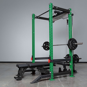 Rack de Potencia Reforzado 3x3, Construcción de Acero Calibre 11, Bancos y Racks Duraderos - Product Image 3