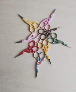 Fournisseurs de ciseaux à broder en acier inoxydable de haute qualité en forme d'oiseau, vente en gros de ciseaux vintage, fabricant de ciseaux à cuticules - Product Image 1