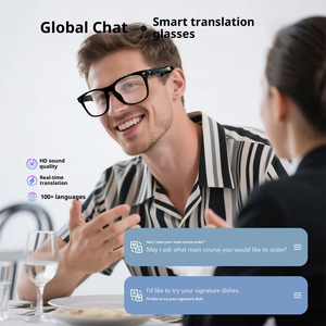 Gafas Inteligentes con Traducción IA en Tiempo Real, Resistentes al Agua IPX5, Control Táctil, Carga Magnética, Micrófono, Altavoz, Navegación AR - Product Image 3