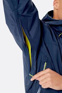 แจ็กเก็ตกันฝนมีฮู้ดสำหรับผู้ชายเสื้อแจ็คเก็ตกันฝนมีฮู้ดกันน้ำกลางแจ้งน้ำหนักเบาออกแบบโลโก้ได้ตามต้องการ - Product Image 4