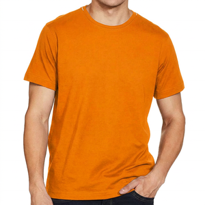 Camiseta de algodón con cuello redondo y estampado personalizado, estilo urbano, de punto, lavada, de moda, superventas - Product Image 5