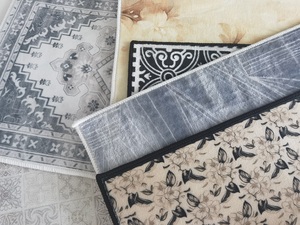 Thảm trải sàn nhung <span class=keywords><strong>polyester</strong></span> 100%, mềm mại, dùng cho phòng khách, phòng ăn, phòng ngủ, không trơn trượt, không rụng lông, lông ngắn - Product Image 5