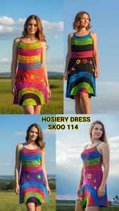 Robe Maxi en rayonne bohème XL pour femmes avec boutons en dentelle élégants fermetures à glissière glands décorations de broderie explosion de cristal - Product Image 5